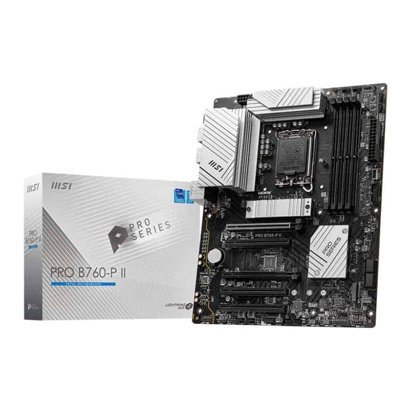 MSI Intel PRO B760-P II ATX Motherboard